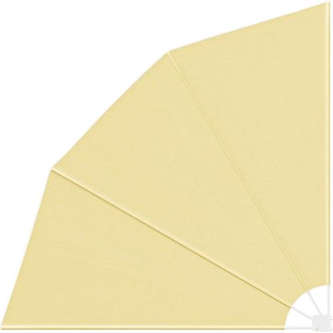 Maison Exclusive - Schermo di Privacy per Balcone 210 x 210 cm Poliestere Sabbia