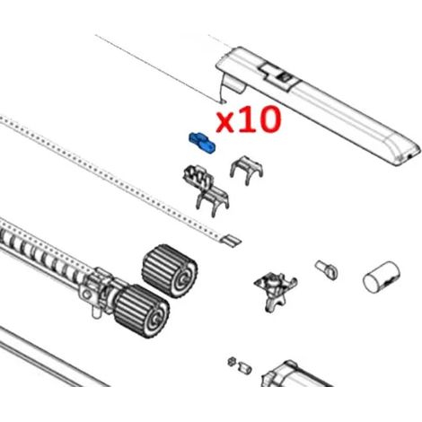 Came – Micro-interrupteur de fin de course mécanique 119RIR083 – Pour motorisation de portail – Technologie sans levier – Pièce de rechange (1/5)