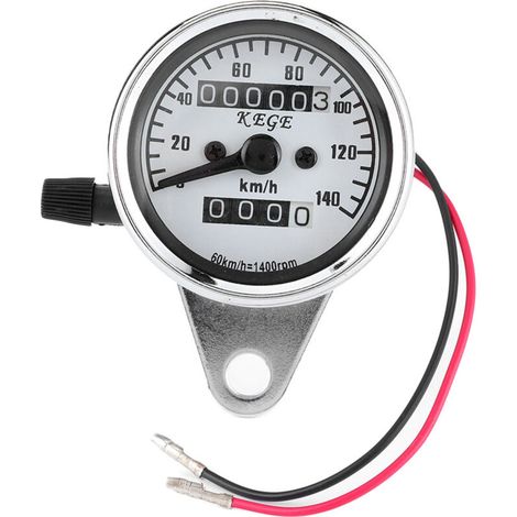 Compteur de vitesse moto universel compteur kilométrique 12V compteur de vision nocturne Table de kilomètre (1/5)