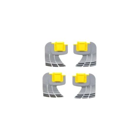 Paquete de 4 cepillos centrífugos ciclónicos r0714400 para limpiafondos Zodiac MX8 MX6 Elite - Crezuo (1/4)