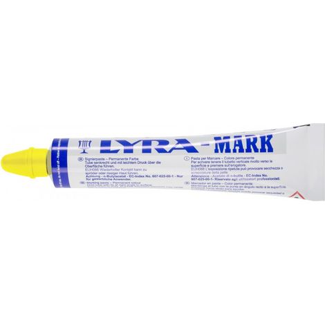 Tube de peinture MARK jaune - LYRA - L4150007