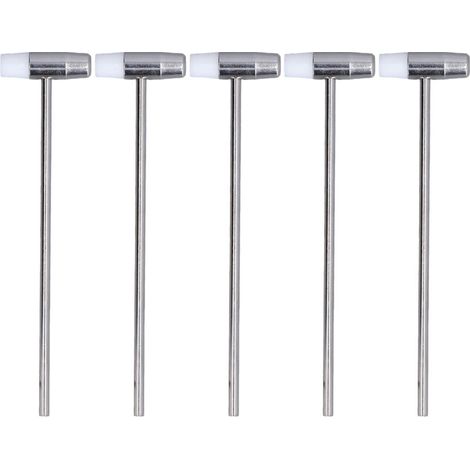 FTVOGUE Small Hammer Hammer Compact en Acier Inoxydable et en Nylon Mini Artisanat MALLET Regardez le Réglage de la Main 6.5. (1/5)