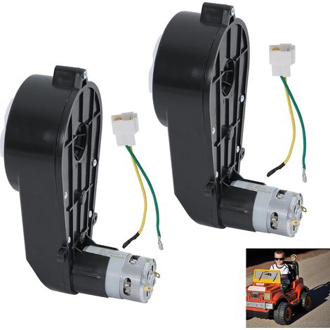 Moteur électrique, moteur d'entraînement, boîte de vitesses pour moteur électrique, moteur d'entraînement à transmission pour jouet de conduite de voiture, pièces de rechange (1/5)