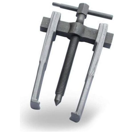 QORVA-Extracteur de Roulement d'Engrenage à Deux Mâchoires 6" 150mm, Outil de Retrait d'Extracteur de Roulement d'Engrenage Spécial à Griffes Minces en Acier au Carbone (1/4)