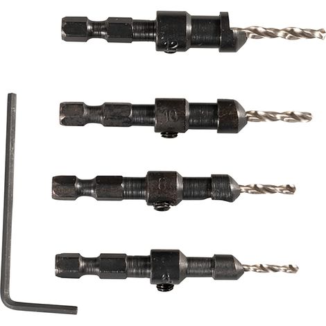 MAKITA D-73455 Senkbohrer-Set (4STK.)