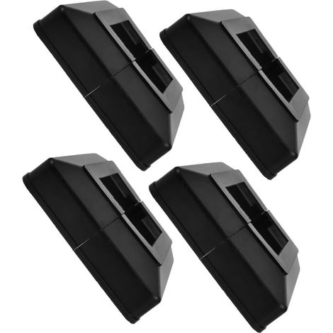 Embouts carrés en plastique Artibetter bases de poteaux fendus lot 4 (1/5)