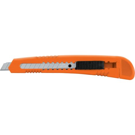Cúter plástico con alma metálica- 13 cm - 9 mm