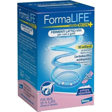 Elanco FormaLife Plus Fermeti Lattici Vivi per cani e gatti 20