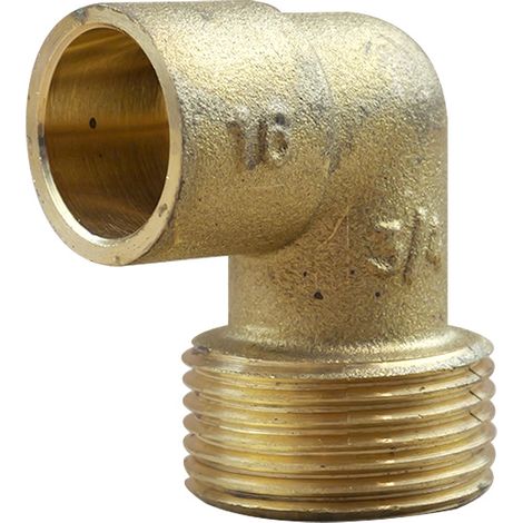Coude 90° Mâle 92 GCU 3/4" (20/27) - Tube Cuivre Ø16 - Arcanaute (1/3)