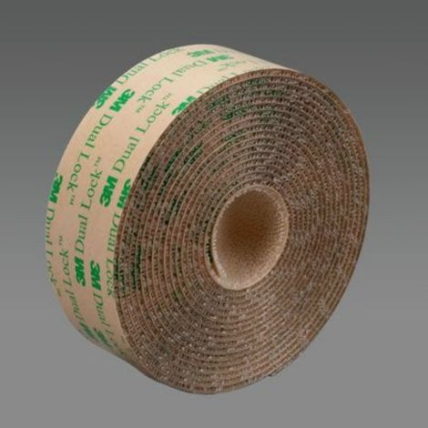 Velcro adesivo Dual lock SJ 4570 3M trasparente - 25mm Larghezza - 25mm x 5MT (1/5)
