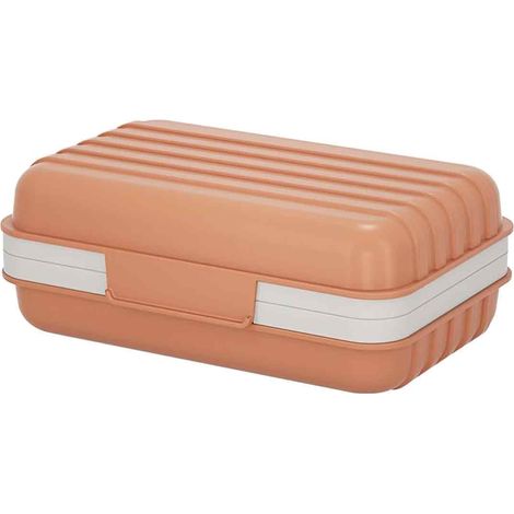 Récipient à savon de voyage, support de barre de savon avec couvercle, étui à savon de voyage portable, porte-savon étanche de voyage, adapté aux voyages, au camping, à l'extérieur, à la salle de spor (1/5)