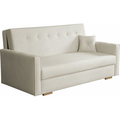 Sofá cama Caelrin IV, Coral 65, Almacenaje, 0, 85x173x100cm, Muebles ya montados