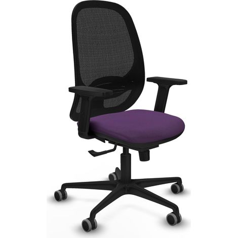 Chaise piqueras y crespo Cilanco noir accoudoirs ajustables (1/2)