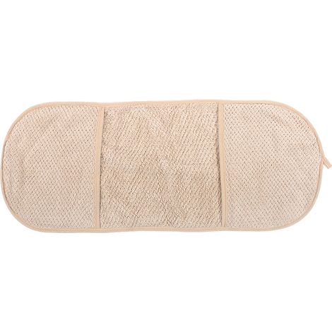 Serviette pour chien 23,6 pouces de Long 9,8 pouces de large, poches à main en microfibre Super absorbantes, bain pour animaux de compagnie, pour la maison, la salle de bain, le magasin, abricot (1/5)