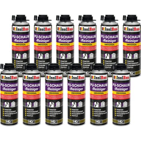 Pistolenreiniger PU Schaum Entferner 12 x 500 ml Schaumpistole Reiniger (1/5)