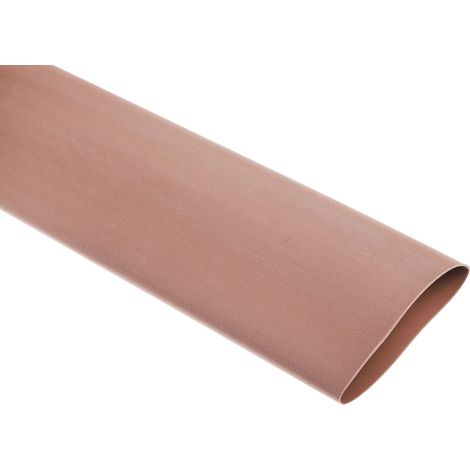 Gaine thermorétractable RS PRO, Dia. 25.4mm Marron rétreint 2:1, 1.2m ( Prix pour Paquet de 5 ) (1/3)