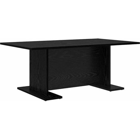 Maison Exclusive - Tavolino da salotto Rovere nero 103,5 x 60 x 40 cm