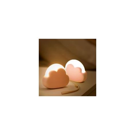 2 pièces veilleuse enfant avec intensité réglable (4 niveaux), rechargeable par USB, lampe LED portable en silicone rose pour chambre d’enfant – idéal comme cadeau déco pour filles