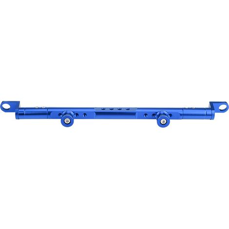 Poignée stabilisatrice de guidon moto, barre transversale pour Xciting 300/400/500, accessoire bleu, équilibreur de direction, renfort de cintre scooter. (1/5)