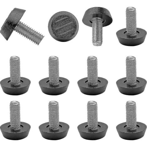 30 pieds de nivellement réglables avec filetage 5/16, rails de glissement pour mobilier de patio M8 x 20 mm. (1/5)
