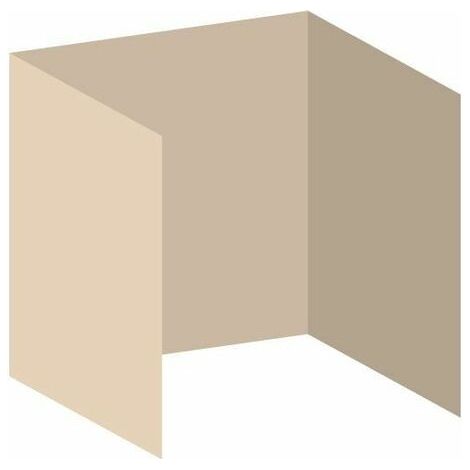 Packs Laterales Carpas Plegables - Pack 3 Laterales Lisos para Carpas 2x2 Eco - Crema