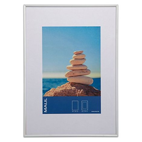 Maul 1945405 Cornice portafoto (L x A) 21 cm x 30 cm Argento (1/2)