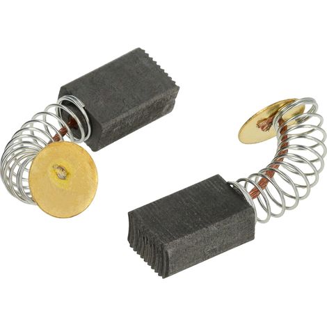 vhbw 2x escobilla 7x11x16 mm compatible con Diverse motores eléctricos, amoladora angular, herramientas para motor herramientas