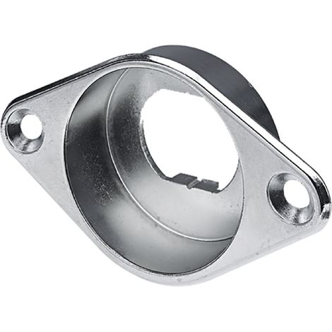 HETTICH Befestigungsadapter Holzeinbau, Zinkdruckguss vernickelt (1/3)