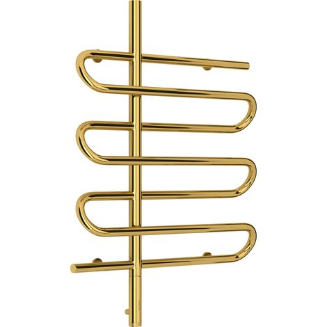 Sèche serviette éléctrique EPATAGE,Couleur: Doré, Dimensions:80x60,5 (1/2)