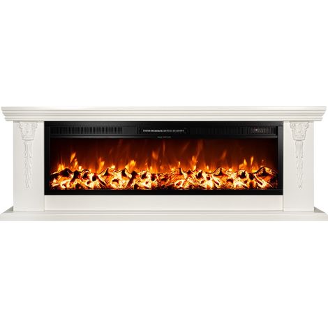 ART FLAME Cheminée électrique - Pandora & Tanzania - 1500W - 5 niveaux de flamme (1/2)