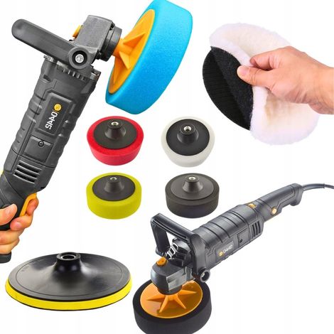 Autopoliermaschine mit Drehzahlregelung + Zubehör