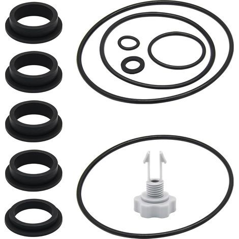 25013 Kit de joints toriques avec valve de libération d'air Pièce de rechange pour pompe à filtre à sable pour Intex (1/4)