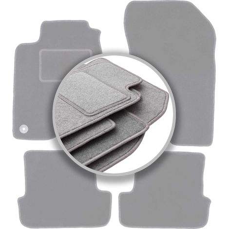 Alfombrillas gris ceniza para Renault Laguna III Coupé (2007-2015) (1/5)