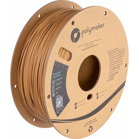 Filamento Poly PolyLite PLA Pro beige armato 1,75 mm 1 kg (1/5)