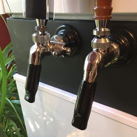 10 Stück schwarze Schutzkappen für Bierzapfhähne zur Heimbrauerei (1/5)
