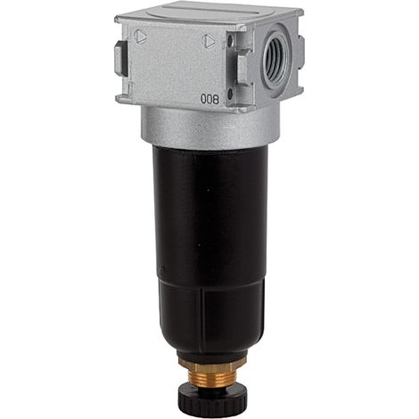 Riegler Mikrofilter »multifix-mini«, Metallbehälter, 0,01 µm, BG 0, G 1/8 (1/4)
