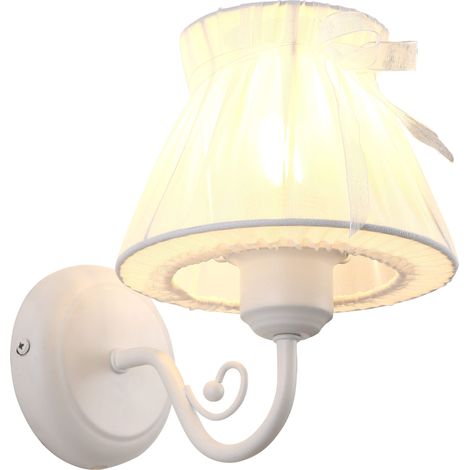 Applique murale Candellux Zefir blanche 1xE14 40W IP20 (1/3)