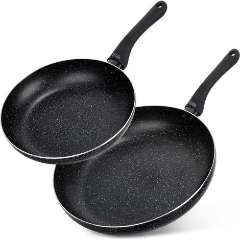 Set di 2 padelle in granito Black Line da 24/32 cm. (1/5)