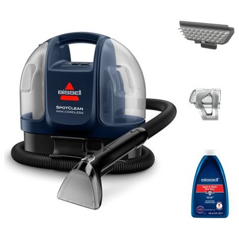 Bissell SpotClean Mini Cordless Teppichreinigungsmaschine Handgeführt Schwarz, Blau