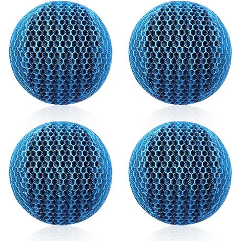 Absorbeurs de Piscine Réutilisables, 4 Pièces Hot Tub Scum Absorber Absorbeur D'écume Convient à Divers Systèmes de Filtration, Éponge Absorbant l'huile, Nettoyant en Mousse