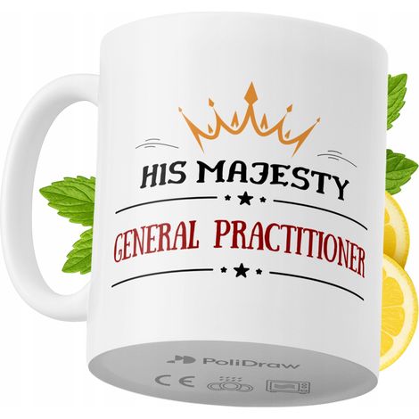 Lustige Kaffeetasse mit witzigem Textdesign für Allgemeinmediziner – ideal für Geburtstage, Namenstage, Feiertage und besondere Anlässe. Hochwertige Tasse für Zuhause, Büro und Arbeit. Farbe: Weiß, 33