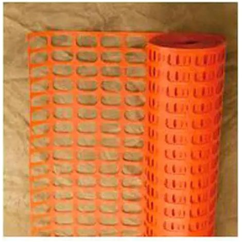 Rete di sicurezza Seinec 50 m resistente leggera arancione