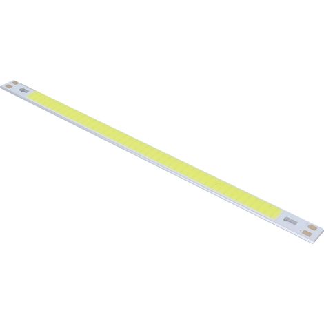 Bandeau LED COB 10W 3000-6500K 12-14V, puce lumineuse haute luminosité, forme strip 200x10mm, blanc pur, source lumineuse pour bricolage (1/5)