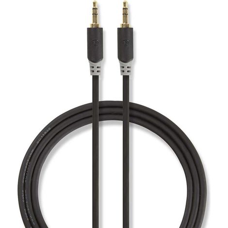 Cable de audio estereo macho de 35 mm - macho