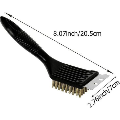 3 Pièces Brosse Barbecue Brosse de Nettoyage pour Barbecue 3 in 1 BBQ Brush brosse Grille barbecue avec USTENSILE BARBECUE PLANCHA (1/5)