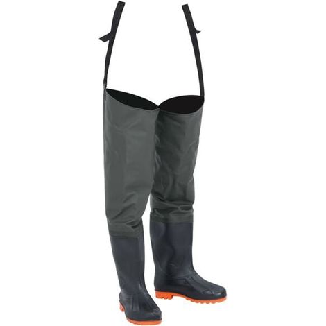 Bottes hautes vert foncé, pointure 38 (1/5)