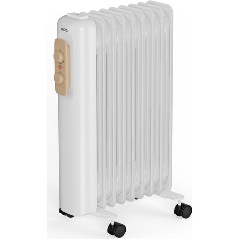 SUPRA Radiateur à bain d’huile - Orion 2000 W - thermostat réglable - roulettes