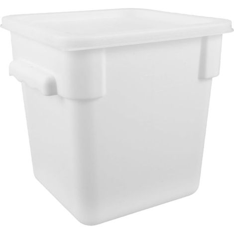 Contenants carrés de 8 L pour aliments et boissons, avec couvercle poignée, organisateur (1/5)