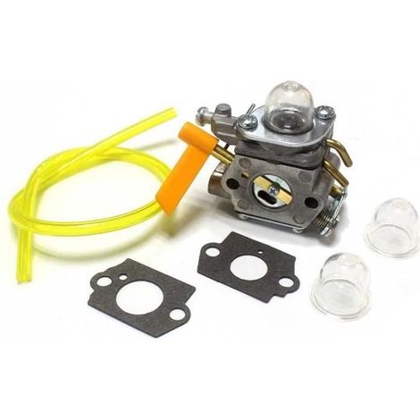 Carburateur + Joint + Pompe d'Amorçage + Tuyau pour Ryobi Tondeuse et Débroussailleuse RBC30SESA RBC30SBSA RHT2660DA RLT30CESA (1/3)