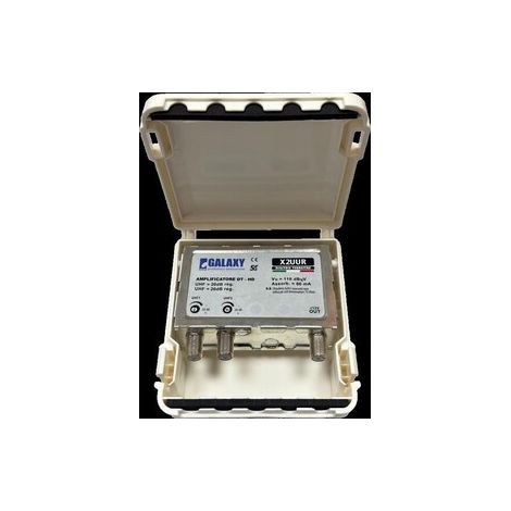 AMPLIFICATORE DT 5G 2 ING UHF 20DB REGOLABILE
